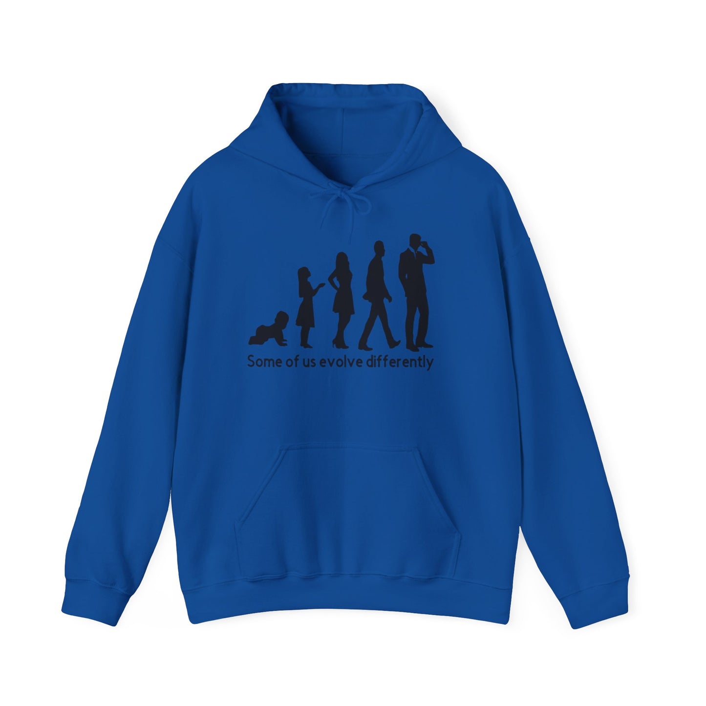 Some of Us Evolve Differently Unisex Heavy Blend™ Hooded Sweatshirt, Hoodie, LGBTQ, Transgender, Trans FTM, Transsexual, LGBT, Coming Out