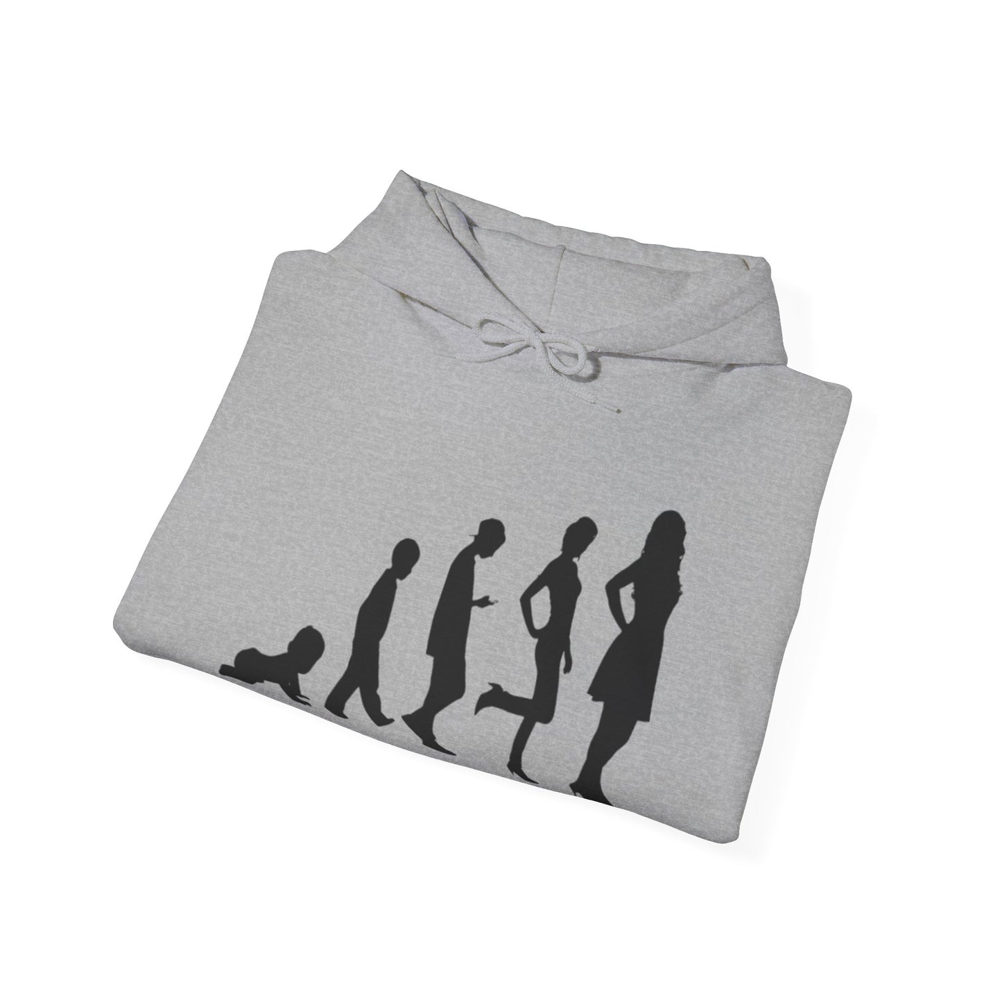 Some of Us Evolve Differently Hooded Sweatshirt, Hoodie, LGBTQ, Transgender, Trans MTF, Transsexual, LGBT, Queer, Coming Out