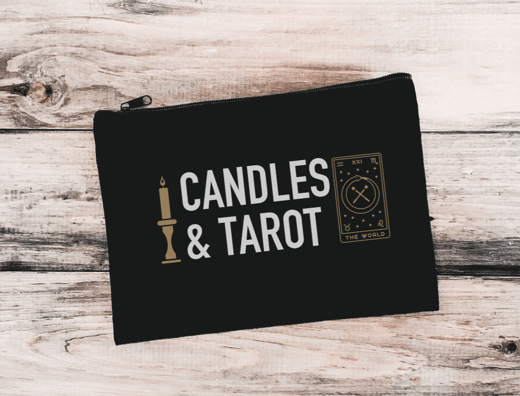 Candles and Tarot Bag/Crystal Bag